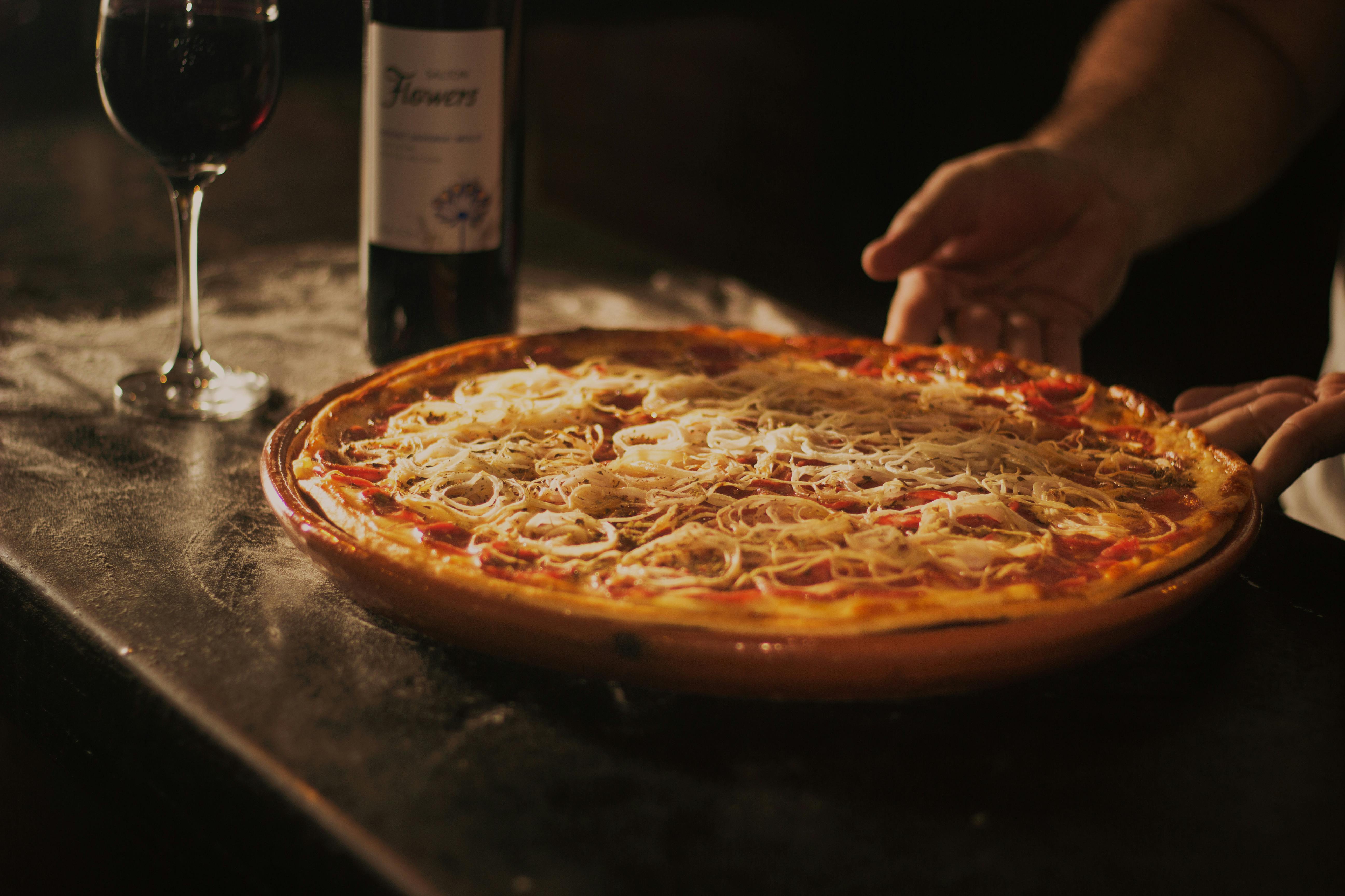 Pizza de cebola